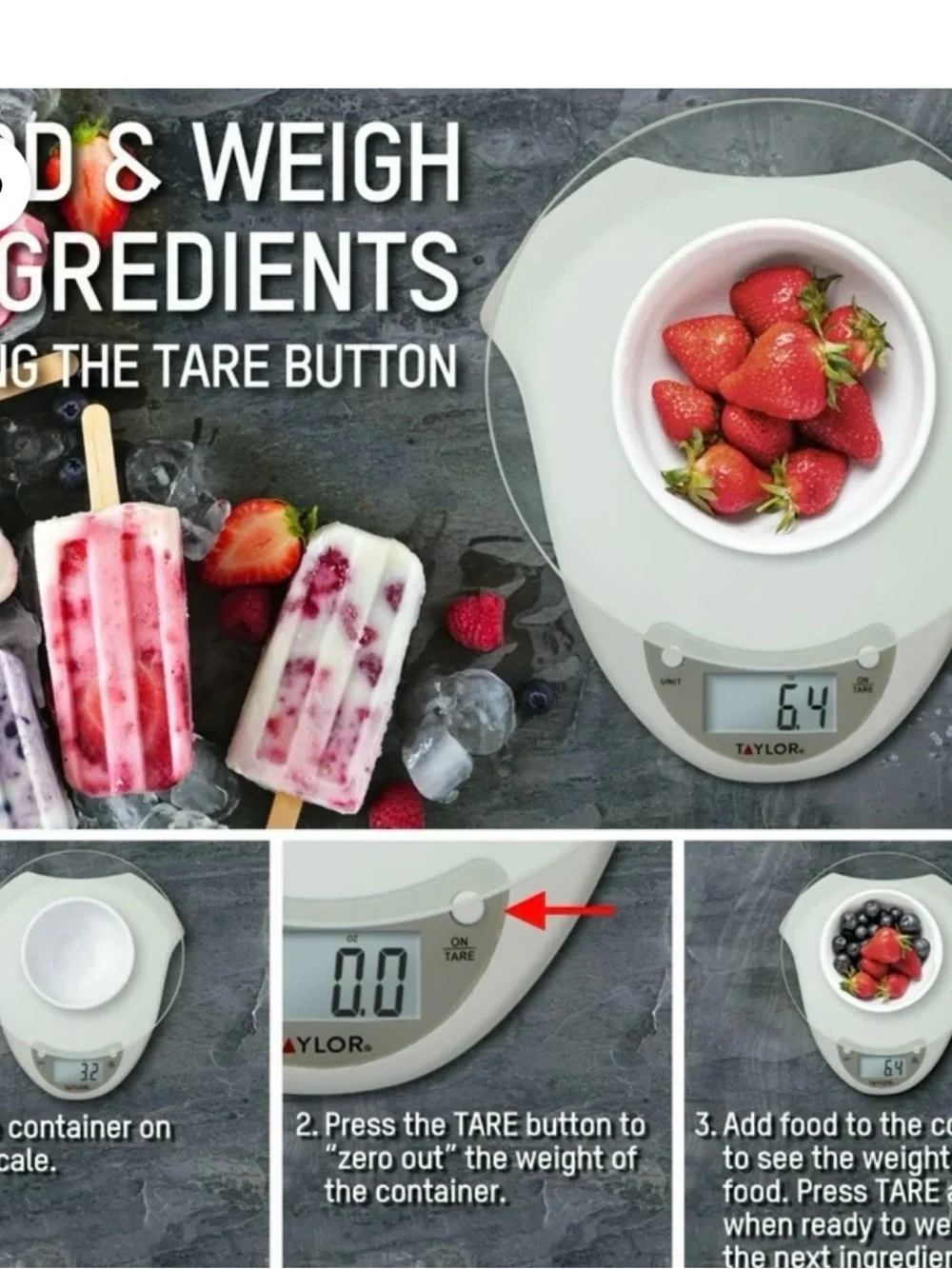 Taylor Digital Kitchen Scale